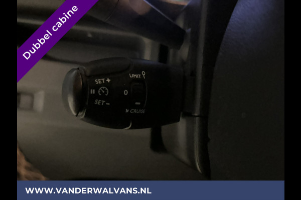 Peugeot Expert 2.0 BlueHDI 123pk L3H1 Dubbele Cabine Euro6 Airco | 6-Zits | 2500kg Trekhaak | Navigatie | 2x zijdeur Apple Carplay, Android Auto, Cruisecontrol, Parkeersensoren, Lichtmetalen velgen, Imperiaal