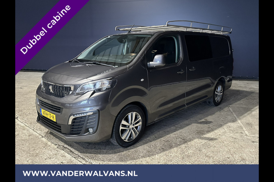 Peugeot Expert 2.0 BlueHDI 123pk L3H1 Dubbele Cabine Euro6 Airco | 6-Zits | 2500kg Trekhaak | Navigatie | 2x zijdeur Apple Carplay, Android Auto, Cruisecontrol, Parkeersensoren, Lichtmetalen velgen, Imperiaal