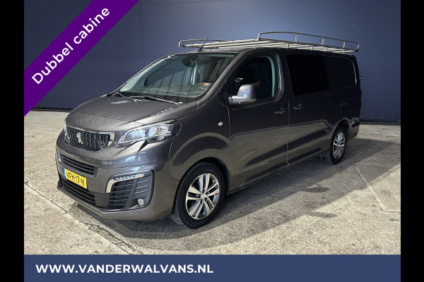 Peugeot Expert 2.0 BlueHDI 123pk L3H1 Dubbele Cabine Euro6 Airco | 6-Zits | 2500kg Trekhaak | Navigatie | 2x zijdeur Apple Carplay, Android Auto, Cruisecontrol, Parkeersensoren, Lichtmetalen velgen, Imperiaal