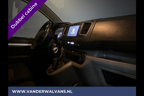 Peugeot Expert 2.0 BlueHDI 123pk L3H1 Dubbele Cabine Euro6 Airco | 6-Zits | 2500kg Trekhaak | Navigatie | 2x zijdeur Apple Carplay, Android Auto, Cruisecontrol, Parkeersensoren, Lichtmetalen velgen, Imperiaal