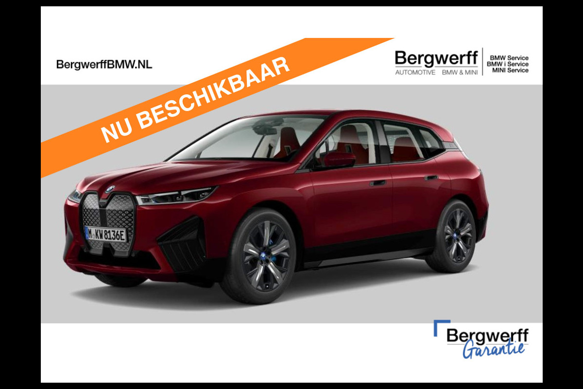 BMW iX xDrive50 - Luchtvering - Integral Active Steering - Driving Ass Prof - Harman Kardon