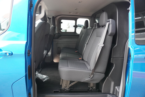 Ford Transit Custom 320L 2.0 TDCI 170PK L2H1 Limited DubbelCabine Automaat Nr. V077 | Schuifdeur links en rechts | Airco | Adap.Cruise | Navi | 360 Camera