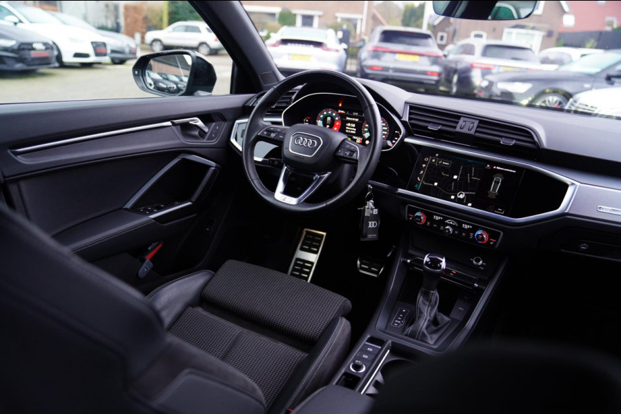 Audi Q3 35 TFSI S edition | 2x S-line | LED | Stoelverwarming | Leder/Alcantara | Virtual cockpit | Climatronic | Adaptieve cruise