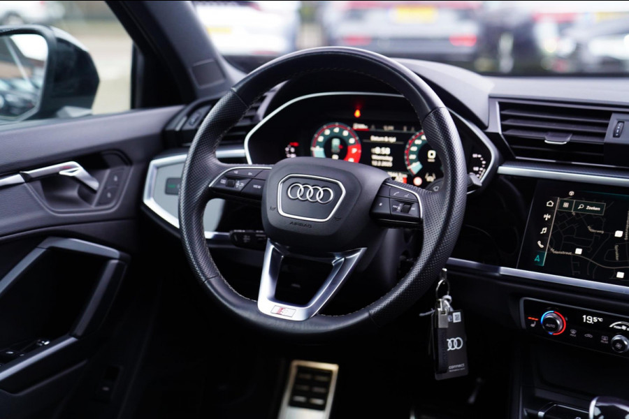 Audi Q3 35 TFSI S edition | 2x S-line | LED | Stoelverwarming | Leder/Alcantara | Virtual cockpit | Climatronic | Adaptieve cruise