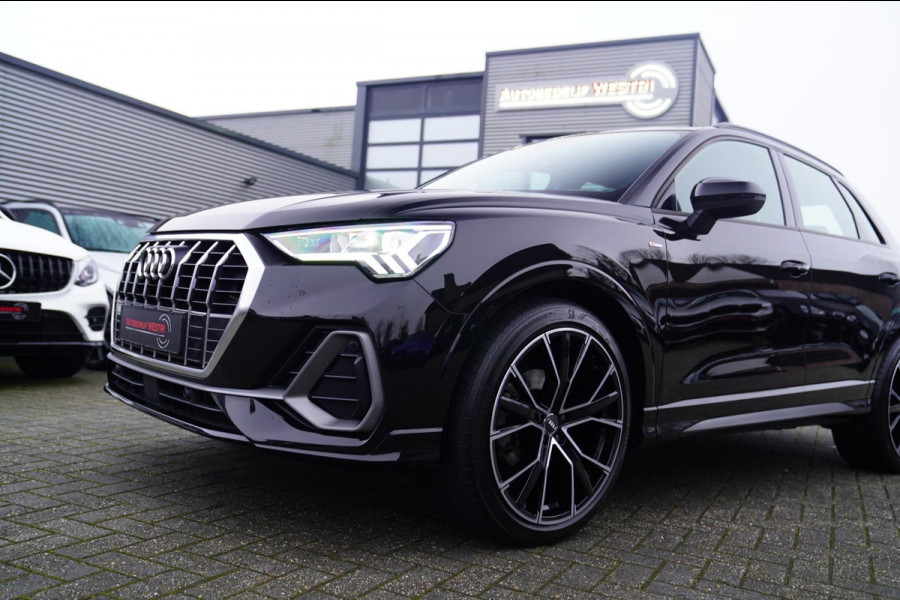 Audi Q3 35 TFSI S edition | 2x S-line | LED | Stoelverwarming | Leder/Alcantara | Virtual cockpit | Climatronic | Adaptieve cruise