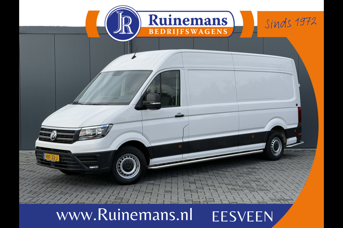 Volkswagen Crafter 35 2.0 TDI 141 PK HIGHLINE+ / L4H3 / 1e EIG. / NETTE BUS / AIRCO / CRUISE / NAVI / CAMERA / 3-ZITS