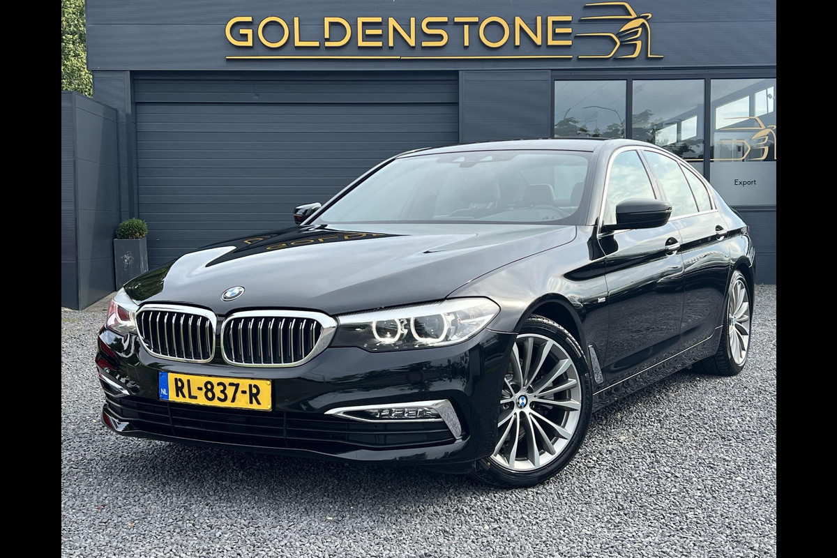 BMW 5 Serie 520i Executive 2e Eigenaar,Navi,Clima,Leder,PDC V+A,LM Velgen,LED Verlichting,N.A.P,APK tot 07-2025,Nieuwe Distributie