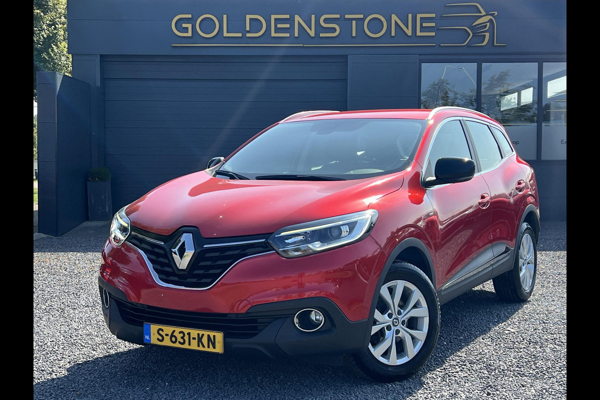 Renault Kadjar 1.2 TCe Limited 1e Eigenaar,Navi,Clima,Cruise,Halfleder,Trekhaak,PDC,LM Velgen,APK tot 12-2025