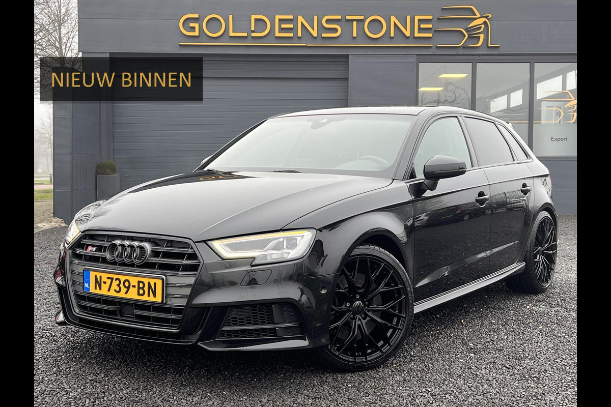 Audi A3 Sportback 2.0 TFSI S3 quattro Pro Line Plus Navi,Schuifdak,Virtual Cockpit,Camera,Clima,19" LM Velgen,Dealer Onderhouden,APK tot 10-2025