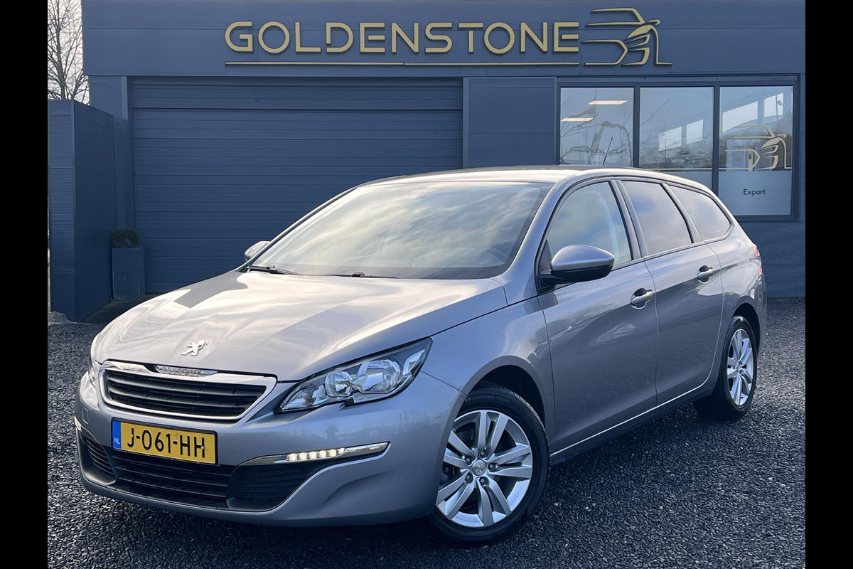 Peugeot 308 SW 1.6 BlueHDI Blue Lease Airco,Cruise,Bluetooth,Dealer onderhouden,Elek ramen,LM velgen,Apk tot 08-2025