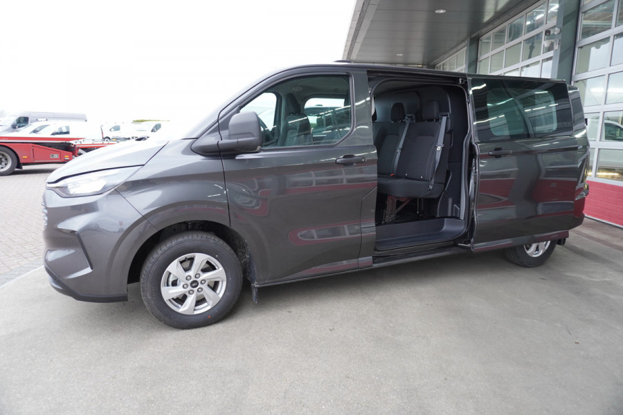 Ford Transit Custom 320L 2.0 TDCI 150PK L2H1 Trend Dubbelcabine Schuifdeur L/R Nr. V135 | Airco | Cruise | Navi | Camera