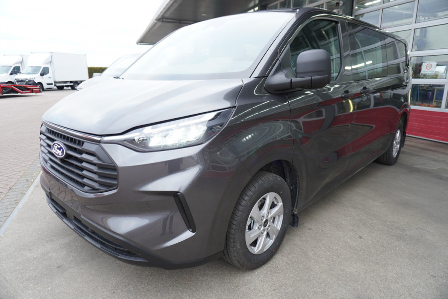 Ford Transit Custom 320L 2.0 TDCI 150PK L2H1 Trend Dubbelcabine Schuifdeur L/R Nr. V135 | Airco | Cruise | Navi | Camera