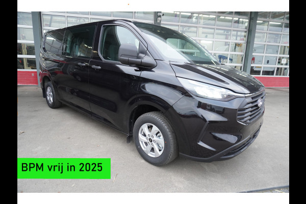 Ford Transit Custom 320L 2.0 TDCI 150PK L2H1 Trend Dubbelcabine Nr. V136 | Schuifdeur links en rechts | Airco | Cruise | Navi | Camera