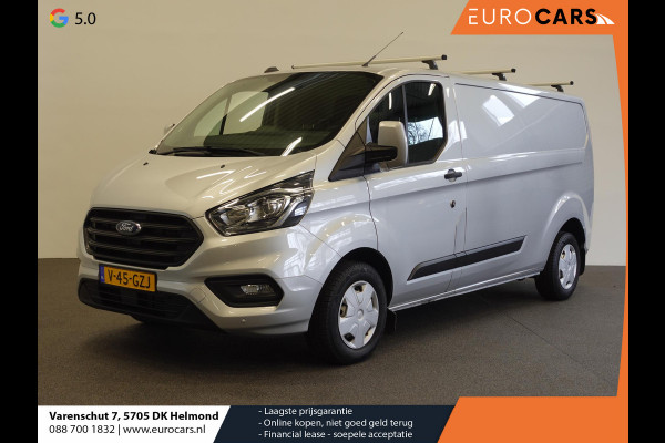 Ford Transit Custom 131pk L2H1 Trend Trekhaak Airco Cruise control Parkeersensoren Dakdragers 3-Zits Euro6