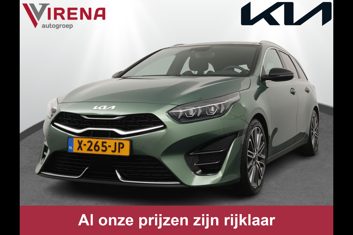 Kia Ceed Sportswagon 1.5 T-GDi GT-PlusLine - Navigatie - Stoel/Stuur Verwarming - LED Koplampen - Adaptief Cruise Control - Schuif/Kanteldak - Fabrieksgarantie Tot 2030