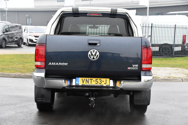 Volkswagen Amarok V6 3.0 TDI 4Motion Plus Cab Highline Camera, Cruise, LED, 259PK, Automaat, 3300KG Trekhaak, multimedia, Leder, BOM VOL!