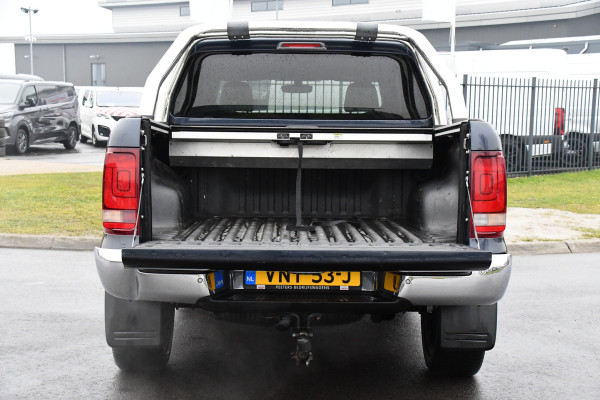 Volkswagen Amarok V6 3.0 TDI 4Motion Plus Cab Highline Camera, Cruise, LED, 259PK, Automaat, 3300KG Trekhaak, multimedia, Leder, BOM VOL!