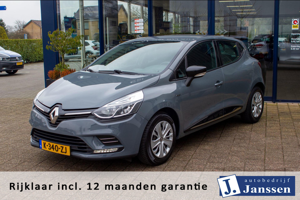 Renault Clio 0.9 TCe Limited | Prijs rijklaar incl. 12 mnd garantie | Airco Bluetooth Cruise All-Season