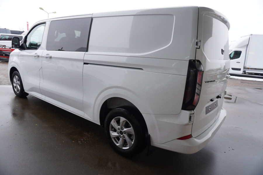 Ford Transit Custom 320L 2.0 TDCI 170PK L2H1 Limited DubbelCabine Automaat Schuifdeur L/R Nr. V093 | Airco | Adap.Cruise | Navi | 360 Camera