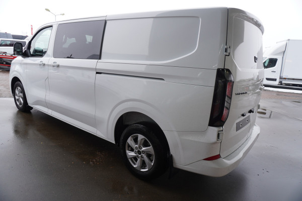Ford Transit Custom 320L 2.0 TDCI 170PK L2H1 Limited DubbelCabine Automaat Schuifdeur L/R Nr. V093 | Airco | Adap.Cruise | Navi | 360 Camera