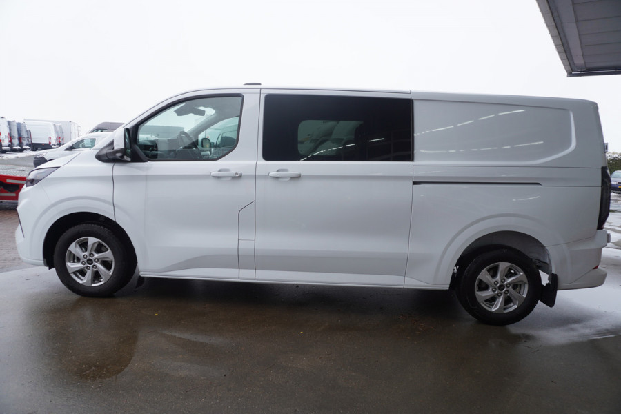 Ford Transit Custom 320L 2.0 TDCI 170PK L2H1 Limited DubbelCabine Automaat Schuifdeur L/R Nr. V093 | Airco | Adap.Cruise | Navi | 360 Camera