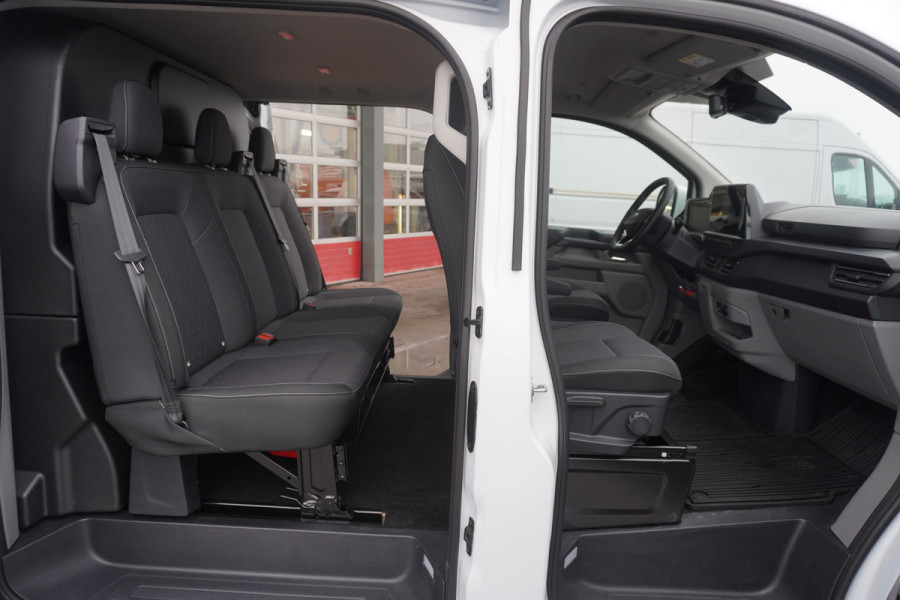 Ford Transit Custom 320L 2.0 TDCI 170PK L2H1 Limited DubbelCabine Automaat Schuifdeur L/R Nr. V093 | Airco | Adap.Cruise | Navi | 360 Camera
