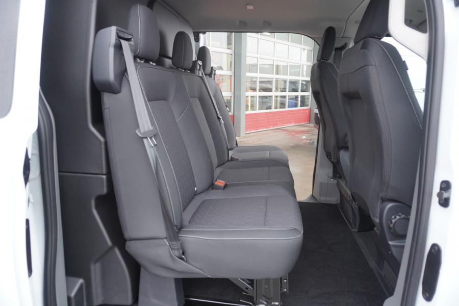 Ford Transit Custom 320L 2.0 TDCI 170PK L2H1 Limited DubbelCabine Automaat Schuifdeur L/R Nr. V093 | Airco | Adap.Cruise | Navi | 360 Camera