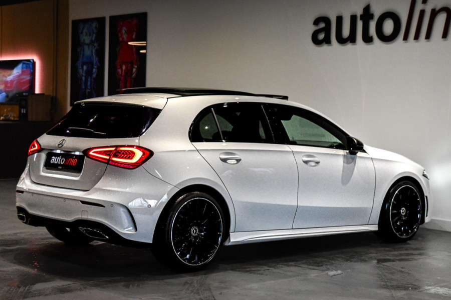 Mercedes-Benz A-Klasse 250 AMG Night. Pano, ACC, Trekhaak, Sfeer, Multibeam!