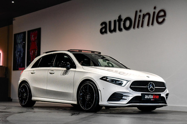 Mercedes-Benz A-Klasse 250 AMG Night. Pano, ACC, Trekhaak, Sfeer, Multibeam!