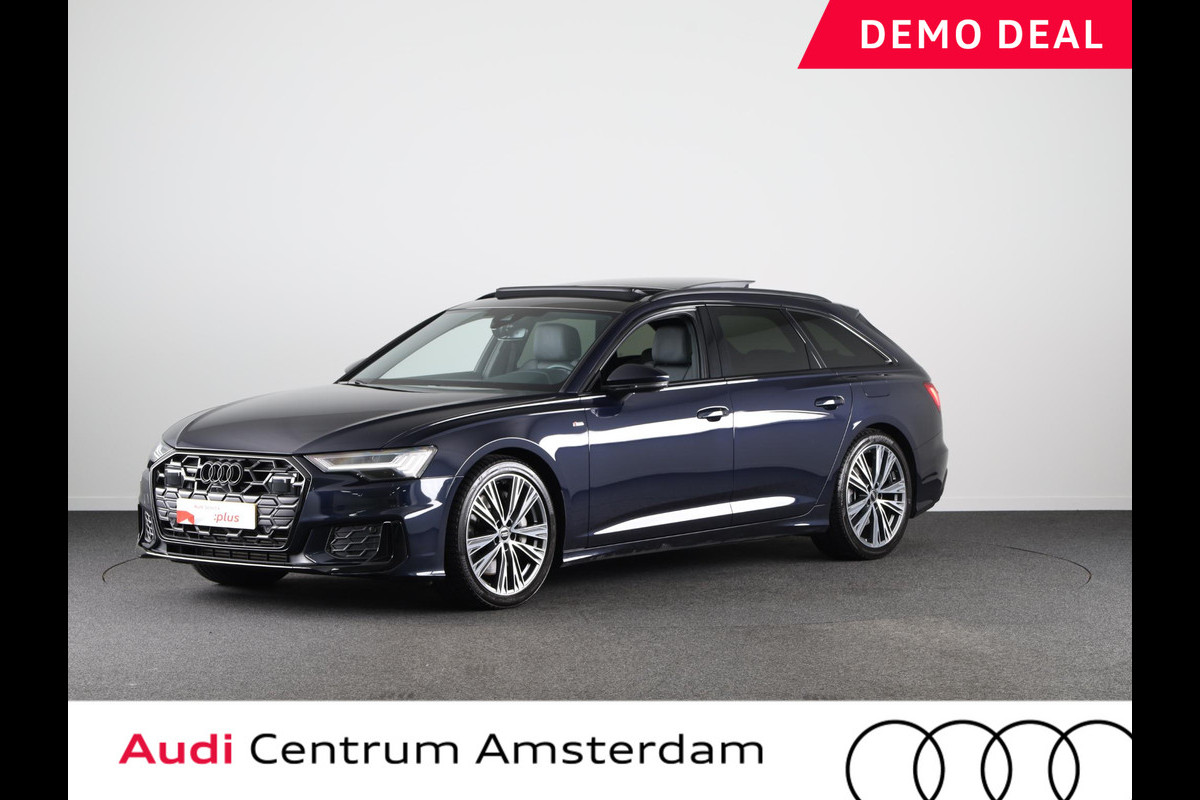 Audi A6 Avant 50 TFSI e quattro S edition 299pk Plug in Hybrid | Panoramadak | 20 inch Lichtmetalen velgen | Parkeercamera | B&O Premium Sound