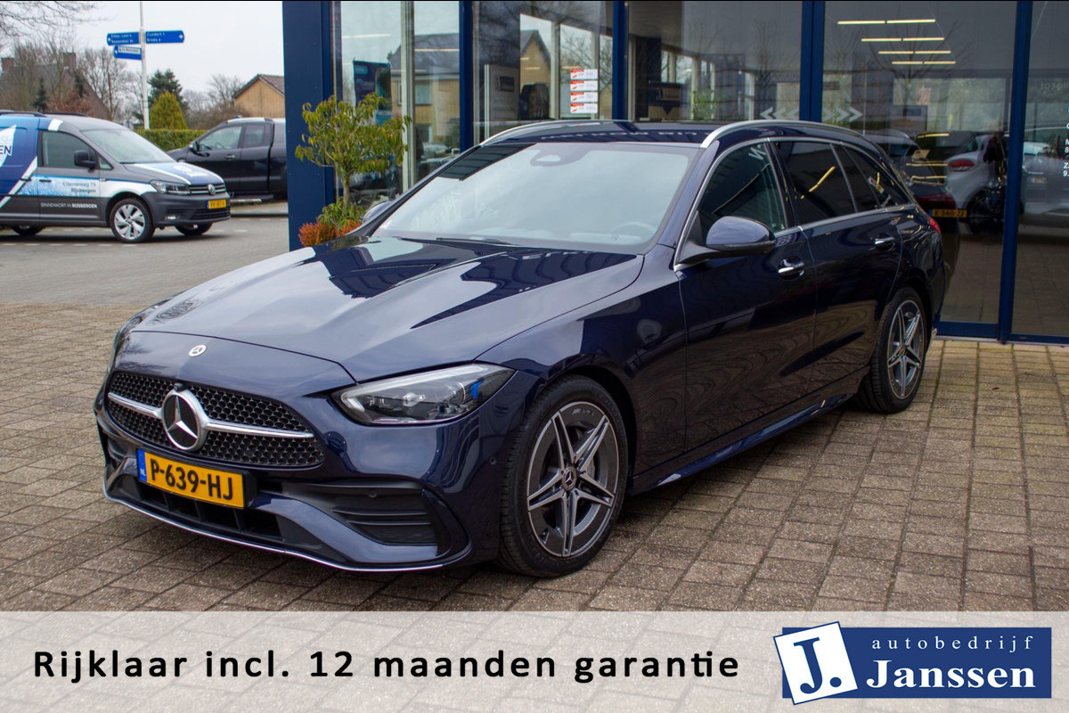 Mercedes-Benz C-Klasse Estate 180 AMG Line | Prijs rijklaar incl. 12 mnd garantie + verlengde fabrieksgarantie tm 22-03-2027 |