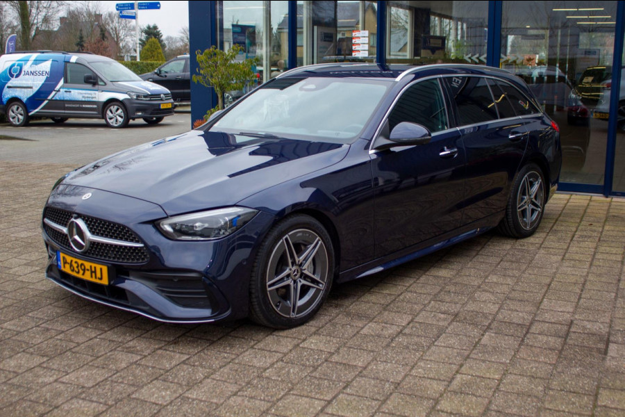 Mercedes-Benz C-Klasse Estate 180 AMG Line | Prijs incl. 12 mnd garantie| Navi LMV PDC Stoelverwarming Carplay Bluetooth