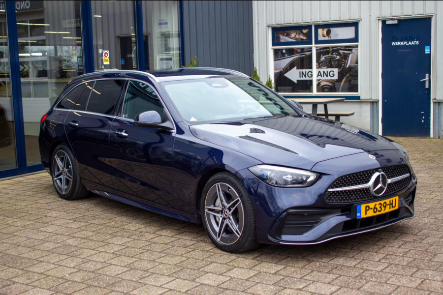 Mercedes-Benz C-Klasse Estate 180 AMG Line | Prijs incl. 12 mnd garantie| Navi LMV PDC Stoelverwarming Carplay Bluetooth