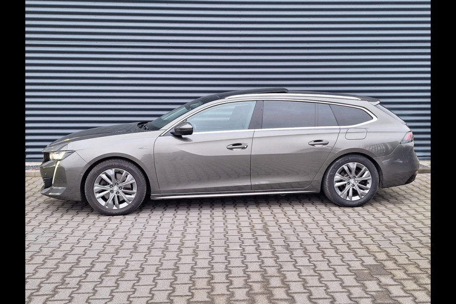 Peugeot 508 SW 1.6 HYbrid Allure 225pk Plug in Hybrid PHEV | Panodak | Adaptive Cruise | Trekhaak af Fabriek | 360 Camera | Canton Premium Audio | Sportstoelen Verwarmd |  Carplay | Navigatie | Sfeerverlichting |