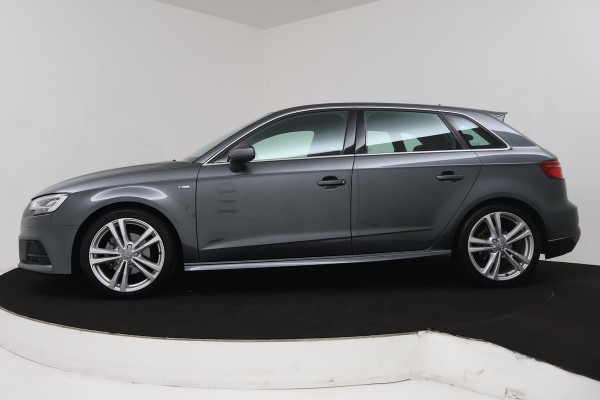 Audi A3 Sportback 1.0 TFSI Sport S Line Edition (NAVIGATIE, PARKEERSENSOREN, STUURBEDIENIG, GOED ONDERHOUDEN, CLIMA, LED)