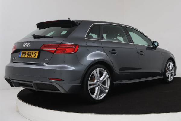 Audi A3 Sportback 1.0 TFSI Sport S Line Edition (NAVIGATIE, PARKEERSENSOREN, STUURBEDIENIG, GOED ONDERHOUDEN, CLIMA, LED)