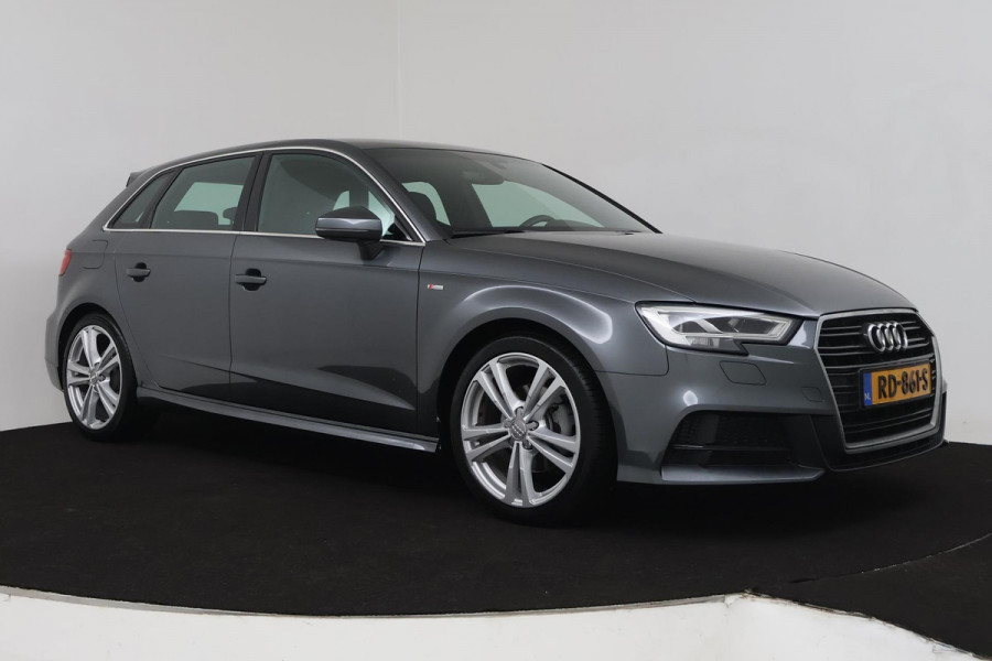 Audi A3 Sportback 1.0 TFSI Sport S Line Edition (NAVIGATIE, PARKEERSENSOREN, STUURBEDIENIG, GOED ONDERHOUDEN, CLIMA, LED)