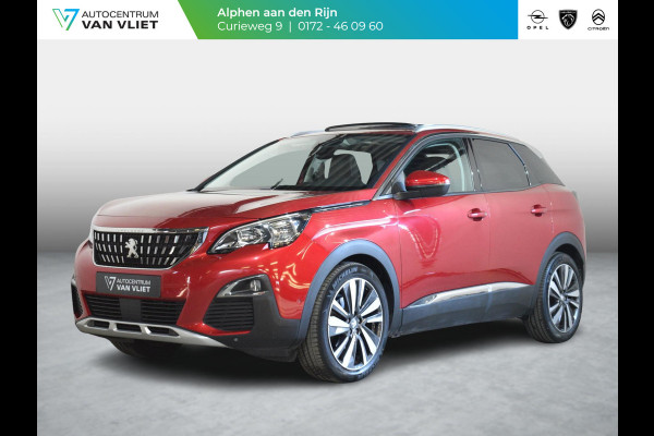 Peugeot 3008 1.2 PureTech Première | TREKHAAK | SCHUIFDAK | NAVIGATIE | CARPLAY | ACHTERUITRIJCAMERA MET SENSOREN | E.C.C. | 81.286km