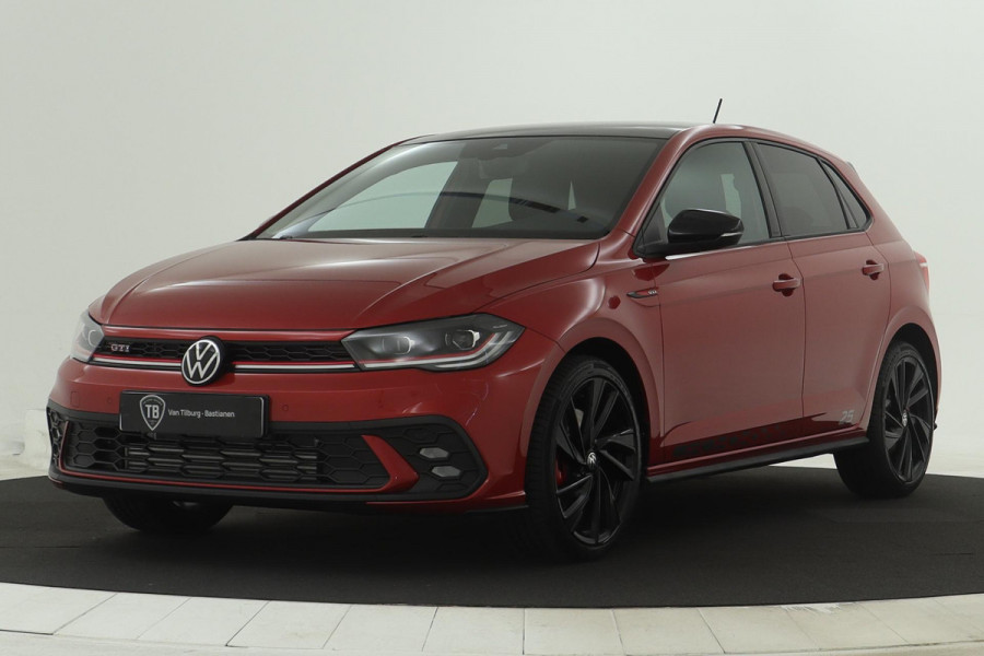 Volkswagen Polo 2.0 TSI 207 7-DSG GTI Edition 25 | Achterlichten LED, luxe uitgevoerd incl. dynamische knipperlichten | Afstandscontrolesysteem (Front Assist) | Airconditioning automatisch, 2-zone (Climatronic)