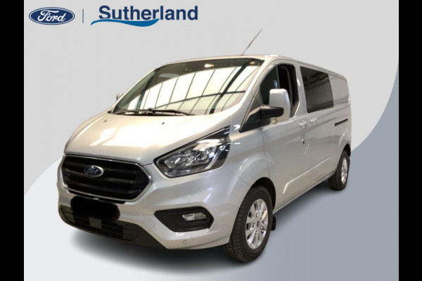 Ford Transit Custom 320 2.0TDCi L2H1 170Pk! Limited SCI | Dubbele Cabine | DC | Trekhaak | Dubbele Schuifdeur | Stoelverwarming | Navigatie | Camera | Stoel-Stoel