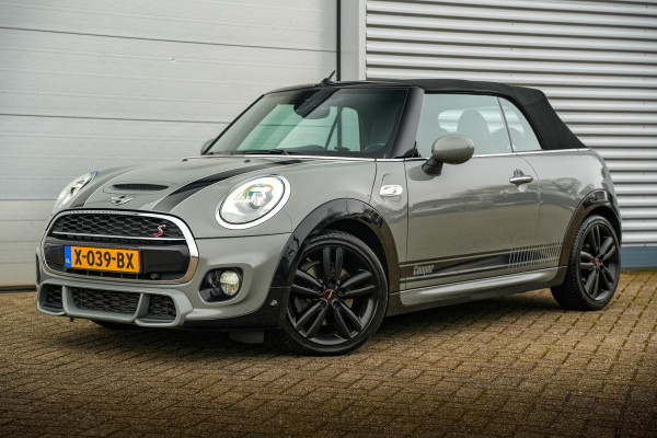 MINI Cabrio 2.0 Cooper S Chili JCW Xenon Leer Alcantara Navigatie Cruise PDC Stoelverw.