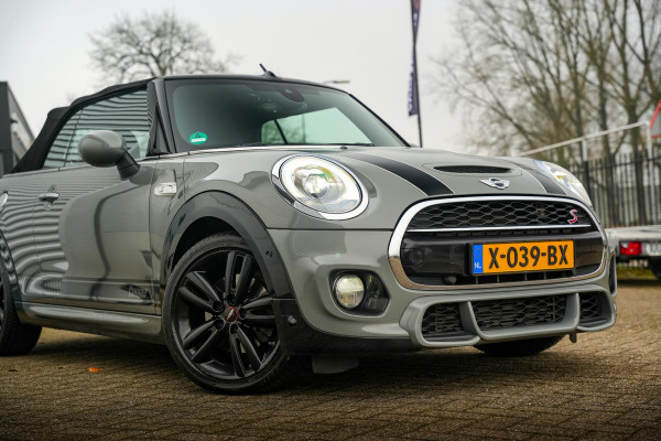 MINI Cabrio 2.0 Cooper S Chili JCW Xenon Leer Alcantara Navigatie Cruise PDC Stoelverw.