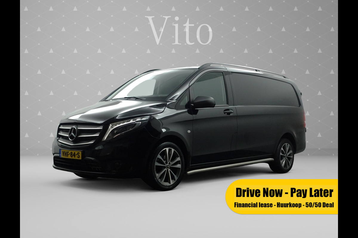 Mercedes-Benz Vito 116 CDI Lang AMG line Automaat -3 persoons I Facelift model I Xenon I Sidebars I LMV