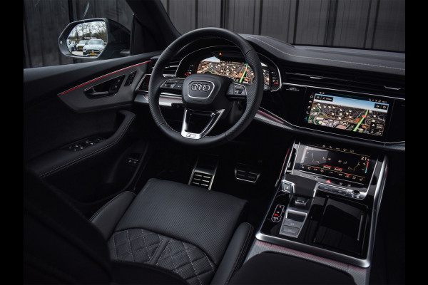 Audi Q8 60 TFSI e Competition | PANORAMADAK | 4 WIEL BESTURING | 4 JR FABRIEKSGARANTIE | MASSAGESTOELEN | STOEL- VERWARMING EN VENTILATI