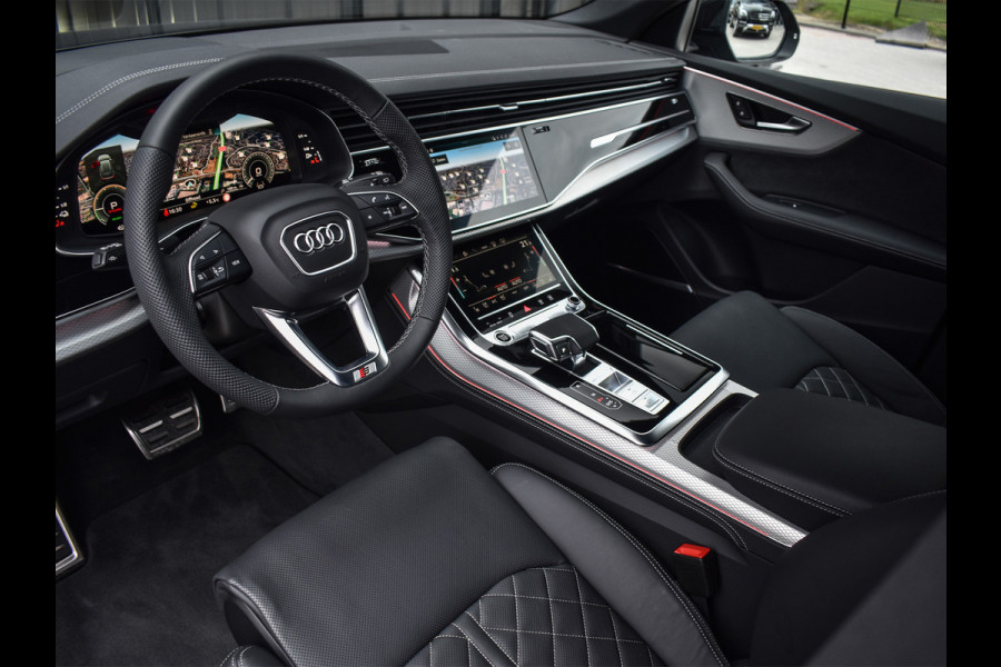 Audi Q8 60 TFSI e Competition | PANORAMADAK | 4 WIEL BESTURING | 4 JR FABRIEKSGARANTIE | MASSAGESTOELEN | STOEL- VERWARMING EN VENTILATI