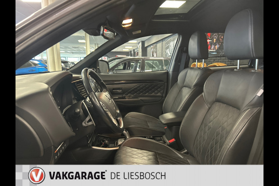 Mitsubishi Outlander 2.4 PHEV Intense+ / Leder / 360camera / schuifdak / trekhaak / Rockford audio