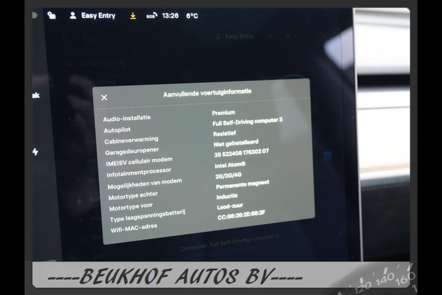 Tesla Model 3 Long Range AWD 75 kWh Autopilot 3 Leer Pano