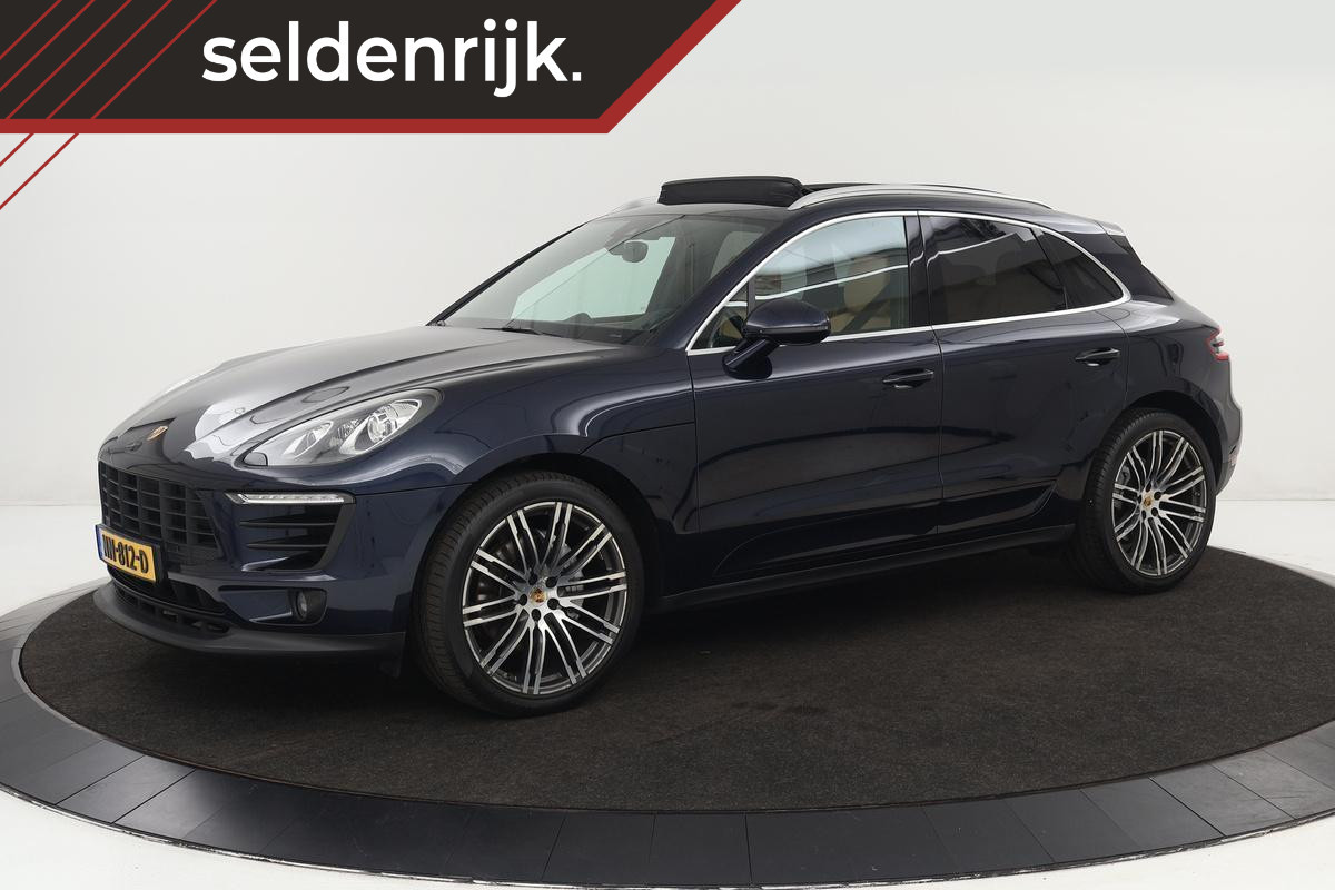 Porsche Macan 3.0 D S | 1e eigenaar | Panoramadak | Leder | Luchtvering | Camera | Stoel & Stuurverwarming | Park Assist | Xenon