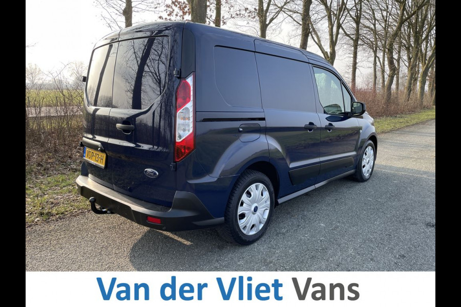 Ford Transit Connect 1.5 TDCI E6 Trend 3-zits BPM Vrij! Lease €185 p/m, Airco, Cruise controle,Trekhaak, Camera, Onderhoudshistorie aanwezig