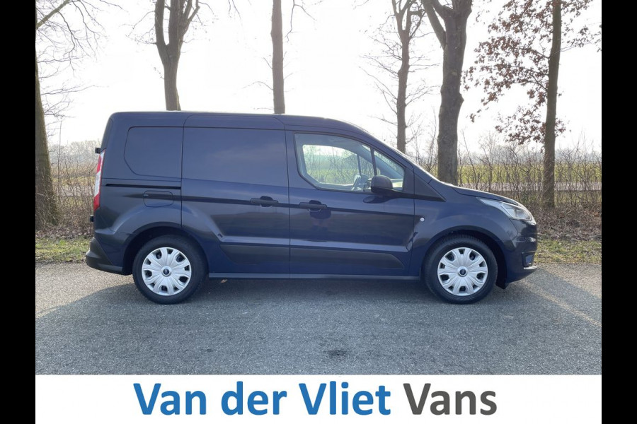 Ford Transit Connect 1.5 TDCI E6 Trend 3-zits BPM Vrij! Lease €185 p/m, Airco, Cruise controle,Trekhaak, Camera, Onderhoudshistorie aanwezig